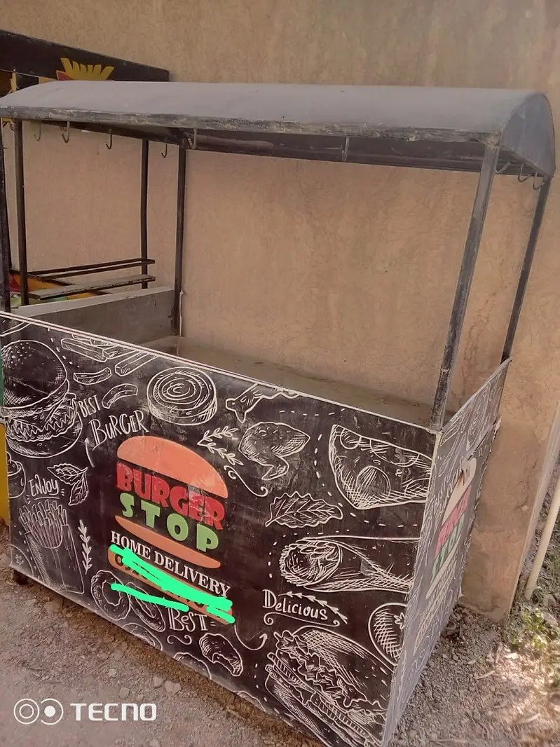 BURGER STOP CART